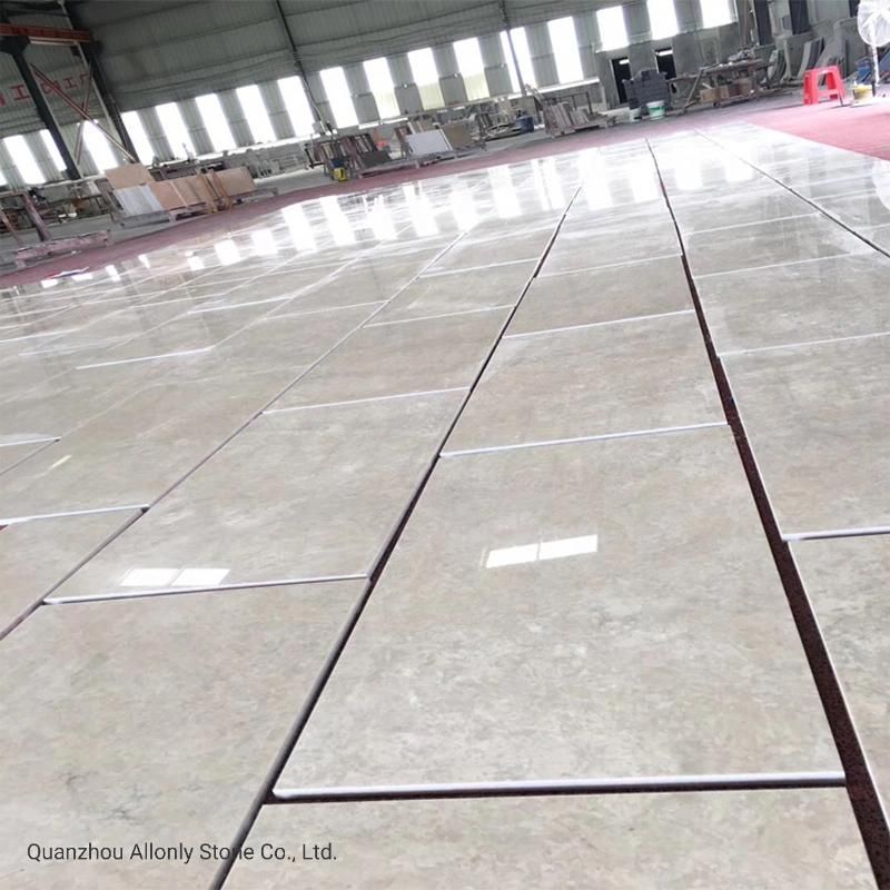 Natural Ultraman Beige Marble Floor 800X800mm Marble Tiles