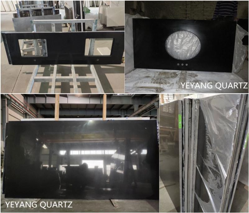 White Artificial Quartz Stone Slab for Countertop/Kitchen/Bathroom/Worktop/Bar Top