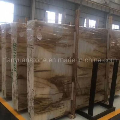 Champagne Yellow Gold Marble Big Slabs Cut Into Size Tiles