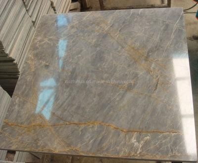 Lightning/Yves Saint Laurent Grey Marble Slabs Interior/Exterior Decoration/Vanity Top/Basin Sinks