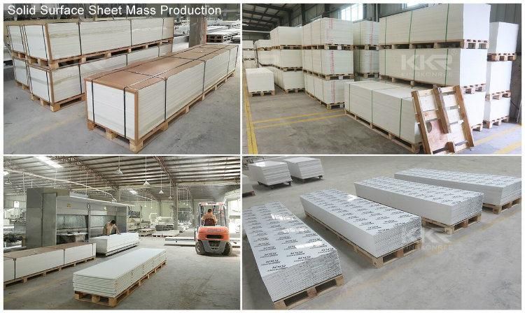 Artificial Resin Stone Acrylic Solid Surface Slabs Corian Sheet Price