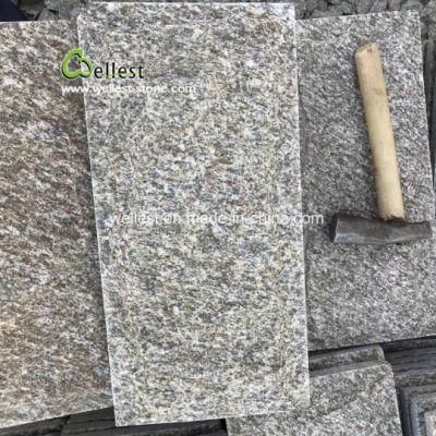 Cheap Price Tiger Skin Yellow Granite Mushroom Stone for Sale