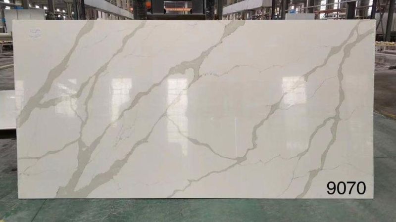 Calacatta Quartz Slabs, Quartz, Counter Top, Kitchen Top