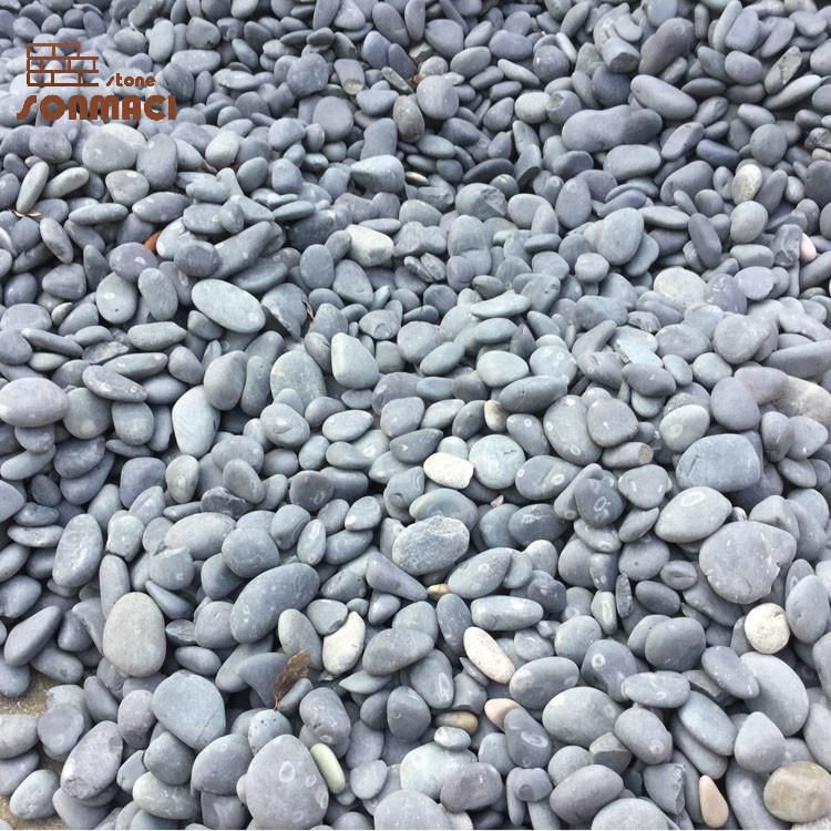 Small Size Decorative Grey Pebble Stones