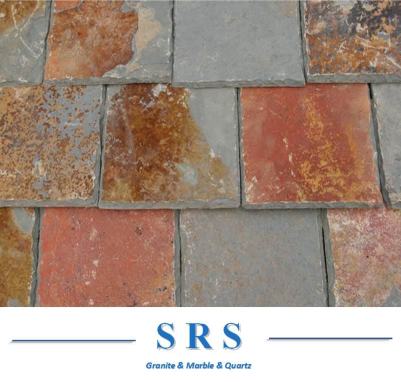 Rustic Yellow Culture Slate for Outdoor Patio Flooring/Pavings/Walling