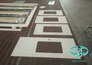 Eastern White Marble Tile for Countertop Project
