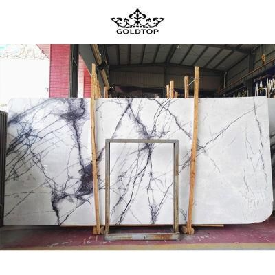 Milas White Marble Slabs Cut to Size for Floor Marble Tiles