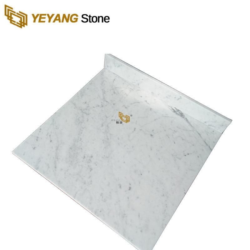 Polished 80cm X 80cm Italian Calacatta White Marble for Flooring/Wall/Tiles