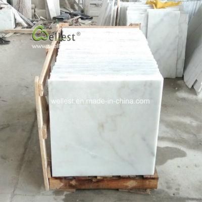 Chinese Cheapest White Marble Tile for Flooring, Walling, Border Tile