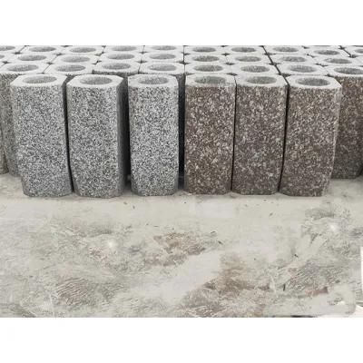 Square Stone Vase Cemetery Vase Memorial Vase Headstone Vase