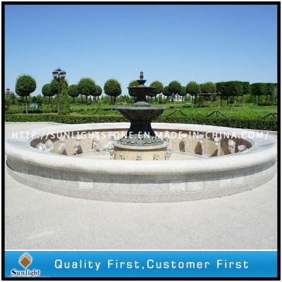Yellow Colours G682 Rusty Floor Granite Tiles for Water Fountain