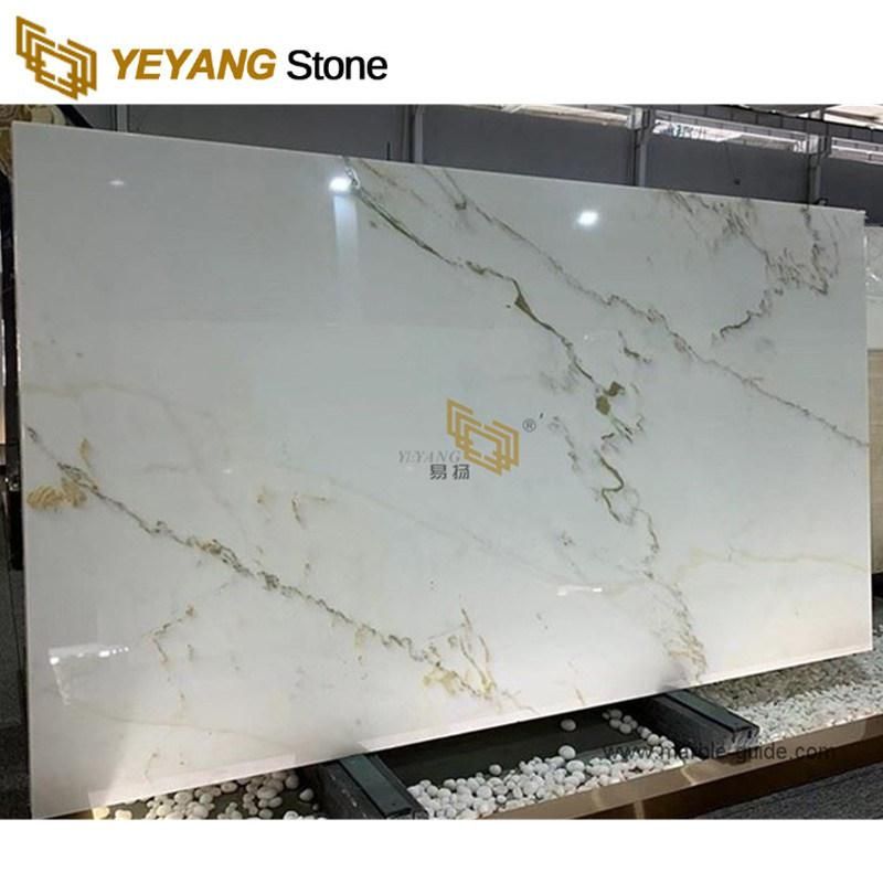 Natural White Marble Slabs Oriental/Eastern White Marble Slabs for Kitchen/Bathroom/Vanity/Countertop