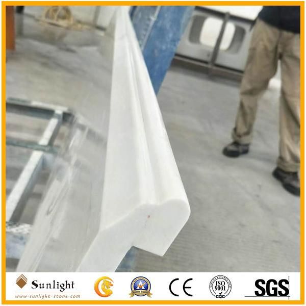 Customize Natural Italy White Arabescato Marble Countertops for Indoor Decoration