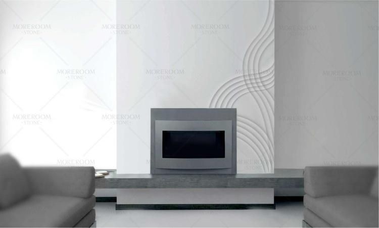 Artificial Marble Acrylic Resin Sheets Bookshelf Background
