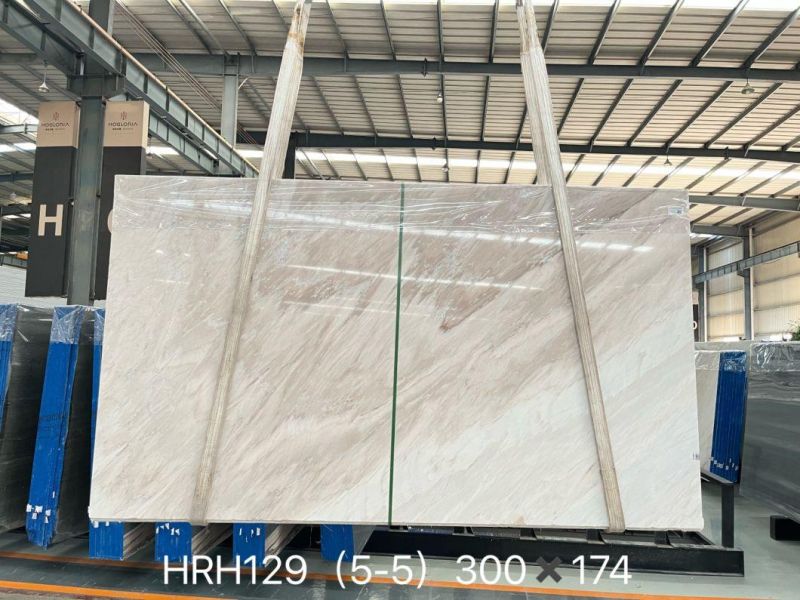 Italy Marble Palissandro White Marble Slab Tile