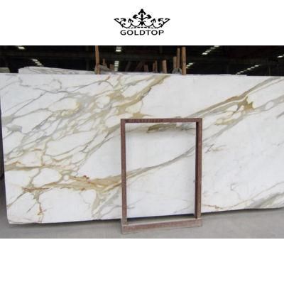 Italy Calacatta Gold White Marble, Marble Tiles and Marble Slabs