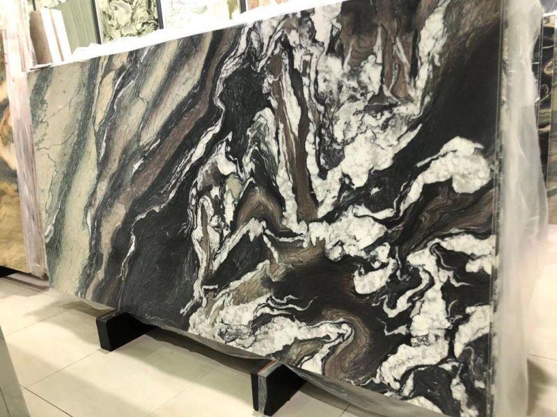 Landscape Purple Marble Polished Big Slabs & Tiles