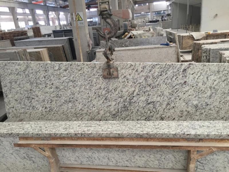 Factory Customize White/Black/Grey/Beige/Yellow/Blue Granite Stone Kitchen Bathroom Eased/Laminate/Bullnose Vanity Island Countertops