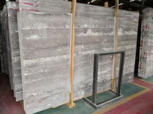 Galaxy Grey Wooden Marble Slab