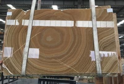 Chinese Yellow Marble Honey Onyx Indoor Floor Tile