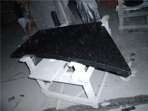 Black Galaxy Granite Special-Shaped Processing