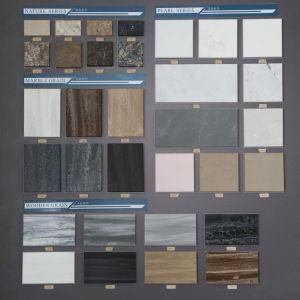 Q188 Veining Slab Customized Marble Look Quartz Stone for Kitchen Countertop