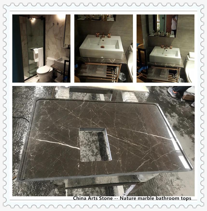 China Platimun White Grey Marble Slab Orina Slab