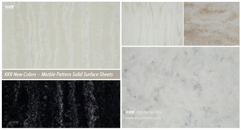 12mm Pure White Corian Modified Acrylic Solid Surface Sheet