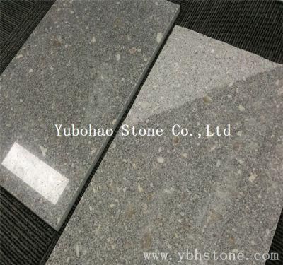 China Natural Stone Polished/Honed/Flamed/Brushed Pearl White Granite Tiles for Insider/Outdoor Wall/Floor