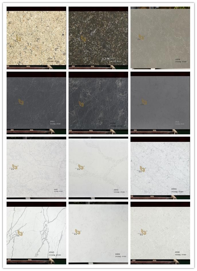 Sparkle Grey Quartz Artificial Engineered Quartz for Kitchen/Bathroom Countertop Manufacturer