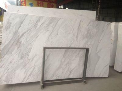 Volakas White Marble Natural White Marble with Grey Veins Polished Slabs Floor Tile Wall Tile