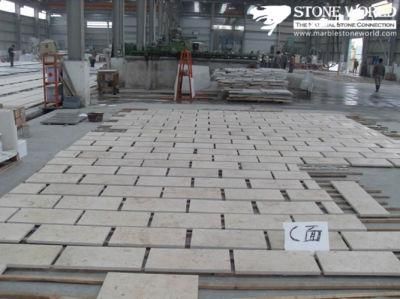 Natural Stone Yellow Marbke Tile for Flooring