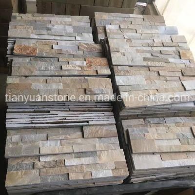 China Natural Split Face Rusty Culture Slate Wall Stone