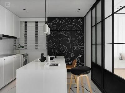 Artificial White Quartz Slab for Kitchen Countertop Vanity Top Benchtop