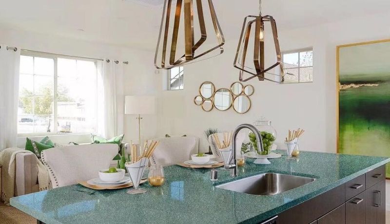 Quartz, Jade Quartz, Jade Stone, Counter Top, Kitchen Top