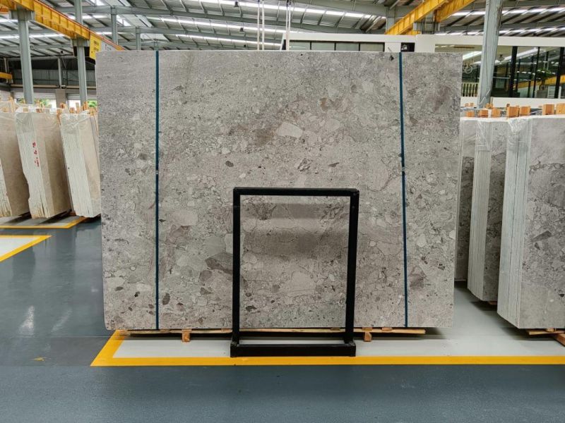 Grey/White/Black/Red/Brown/Green/Golden/Yellow/Polished Prince Grey Natural Stone Polished Marble for Slab/Countertops/Wall/Floor Tile