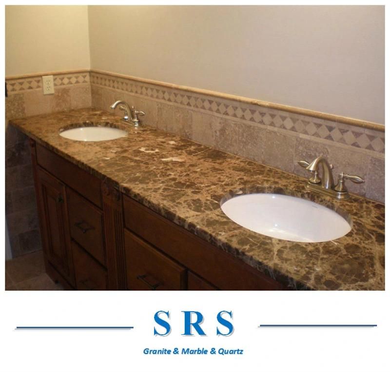 Light Emperador Marble for Countertops Vanity Tops Tiles