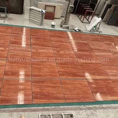 Good Quality China Red Travertine Tiles for Wall and Floor