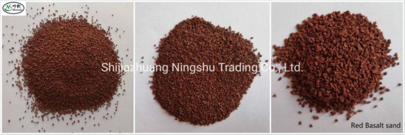 10-40mesh Natural Stone Basalt Chips for Stone Coated Steel Tile