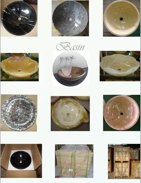 Brown Emperador Marble Oval/Round/Square Bathroom/Kitchen/Washroom/Restroom/Toilet Vessel Sink Bowl Basin