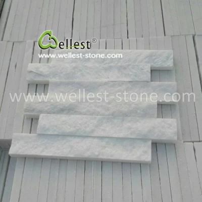 High-End Split White Granite Culture Stone for Feature Wall Siding