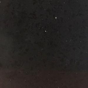Best Quality Engineered Black Galaxy Quartz Stone for Countertops
