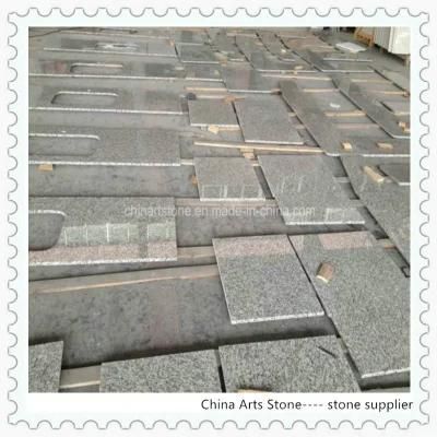 China Tiger Skin White Granite Countertop for Kitchen and Tile