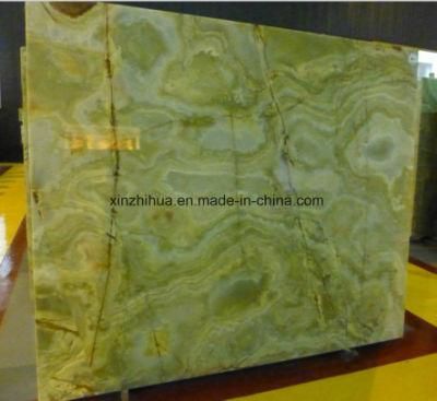 Green/White/Yellow/Red/Blue Natural Stone Onyx Background/Tiles/Slabs/Countertops