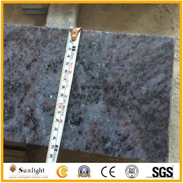 Modern Design India Bahama/Orion/Vizag Blue Granite Engraving Tombstone