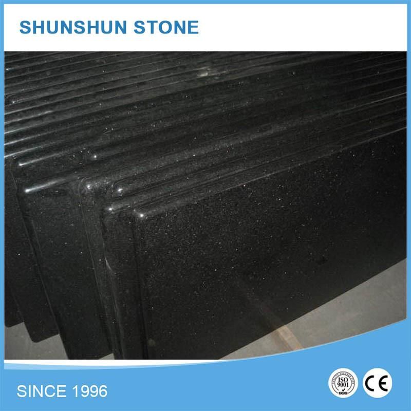 Black Galaxy Granite Kitchen Countertops