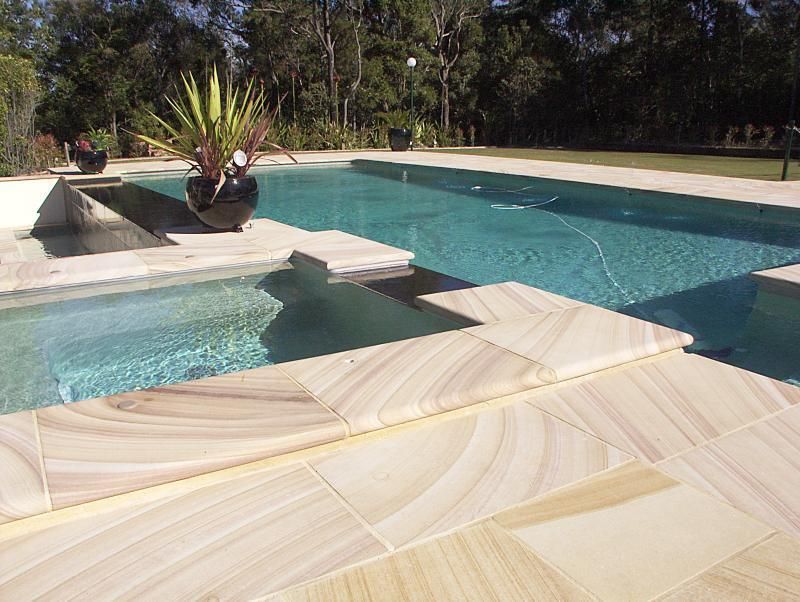 Popular Yellow Wooden Grain Sandstone Tile