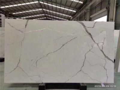 Building Material Artificial Nano/Quartz/Marble Slab for Countertop