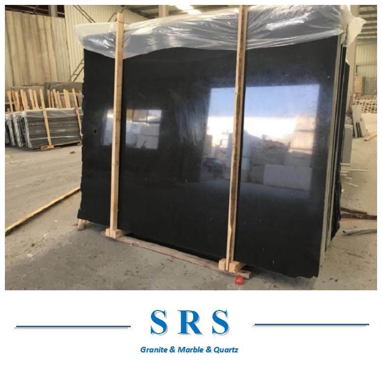 Black Diamond Granite Slabs for Interior Decoration