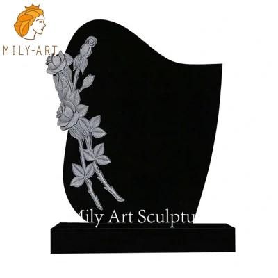 Custom Garden Cemetery Natural Marble Granite Headstone